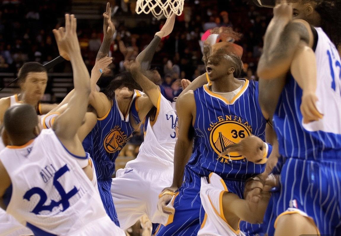 库里三分球引领勇士团队进攻，防守轮转与替补贡献铸就团队胜利